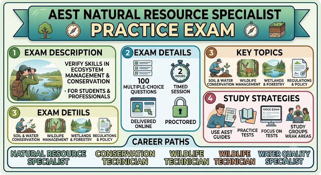 AEST Natural Resource Specialist Certification Practice Exam Banner