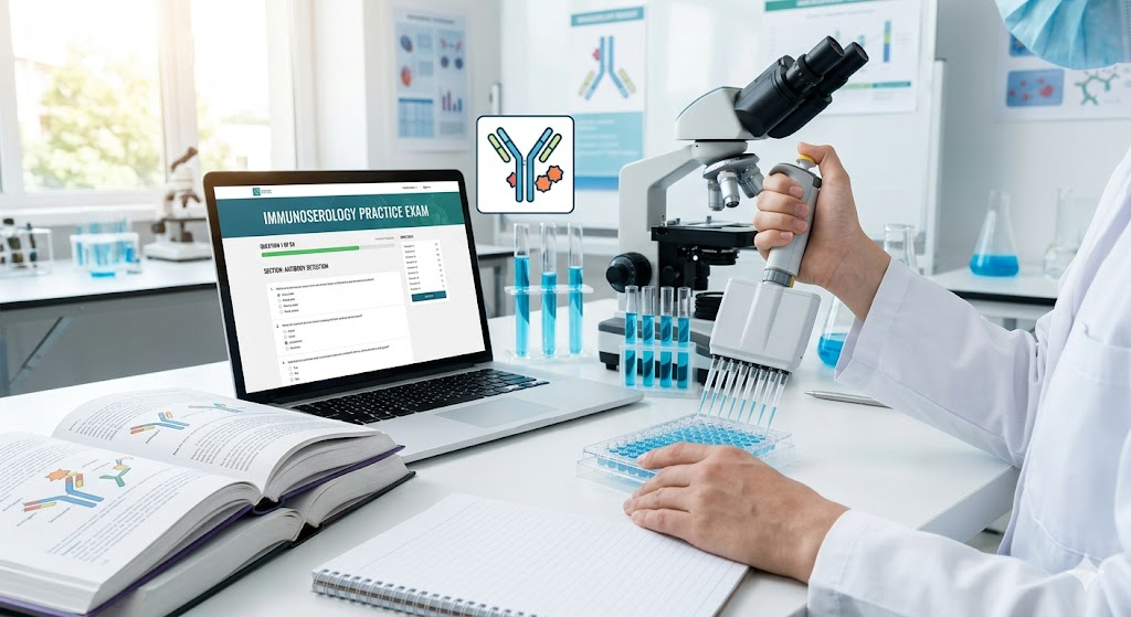 Immunoserology Practice Test Banner