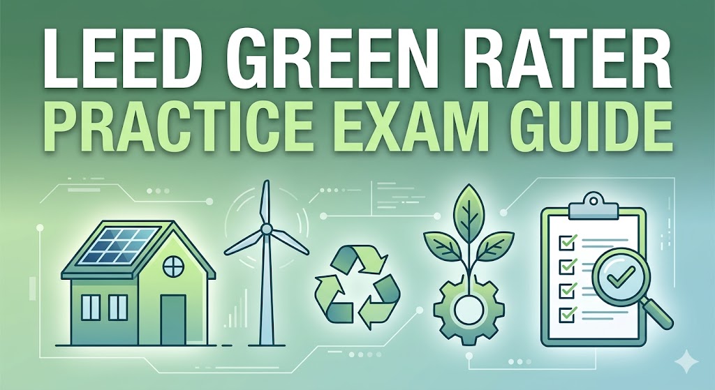 LEED Green Rater Practice Exam Banner