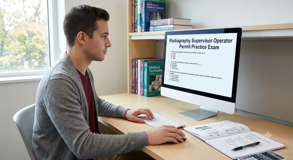 Supervisor and Operator Permit (Radiography) Practice Exam Banner