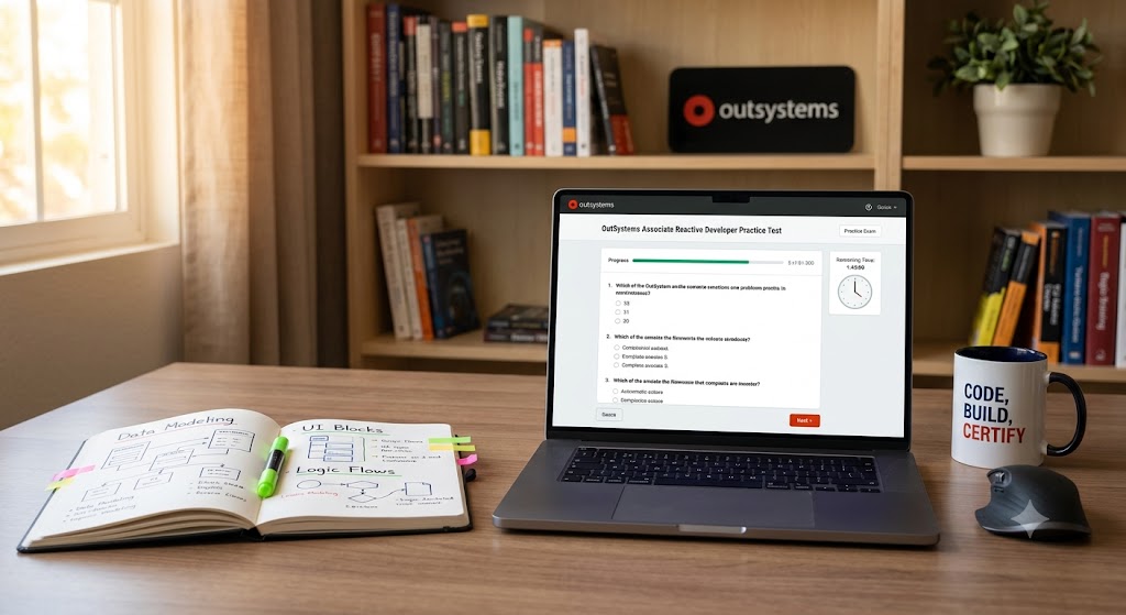 Outsystems Practice Test & Exam Prep Banner