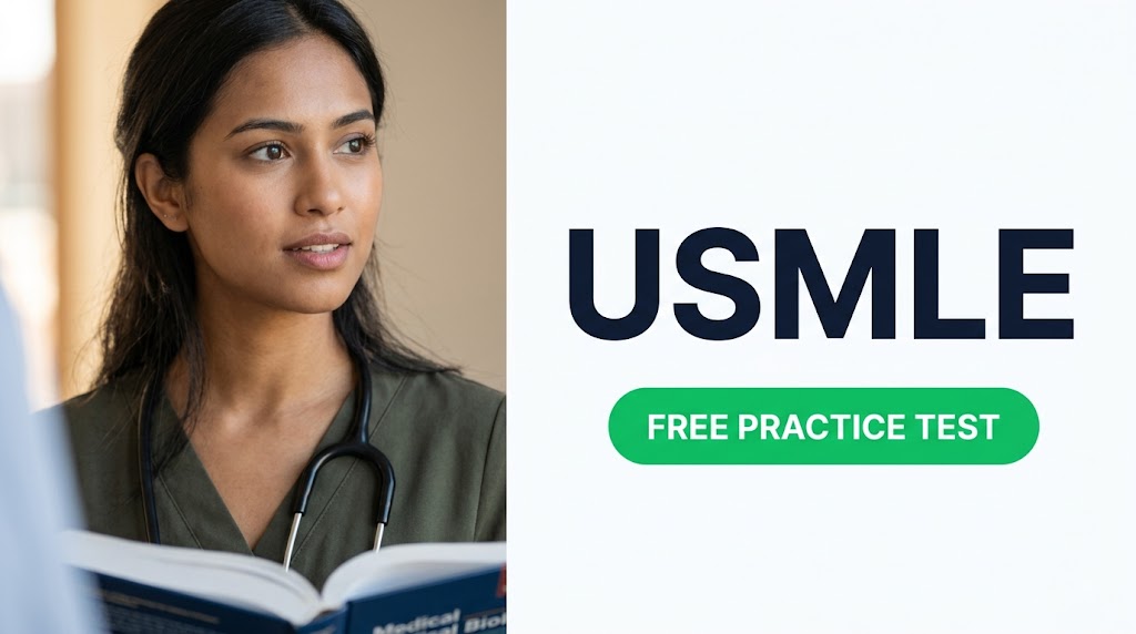 Usmle Practice Test & Exam Prep Banner