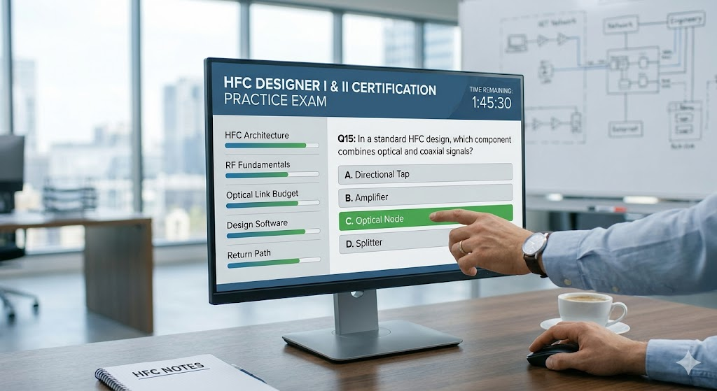 HFC Designer I & II Certification Practice Exam Banner