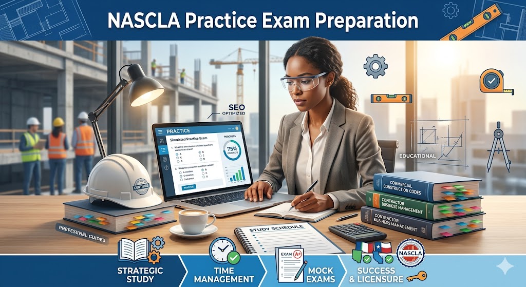 NASCLA Accredited Practice Exam Banner