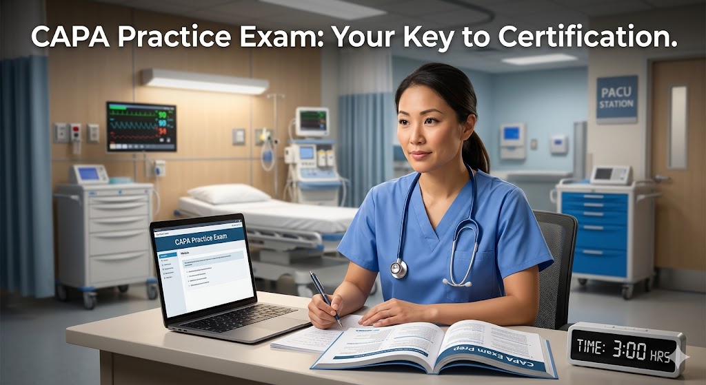 Certified Ambulatory Perianesthesia Nurse (CAPA) Practice Exam Banner