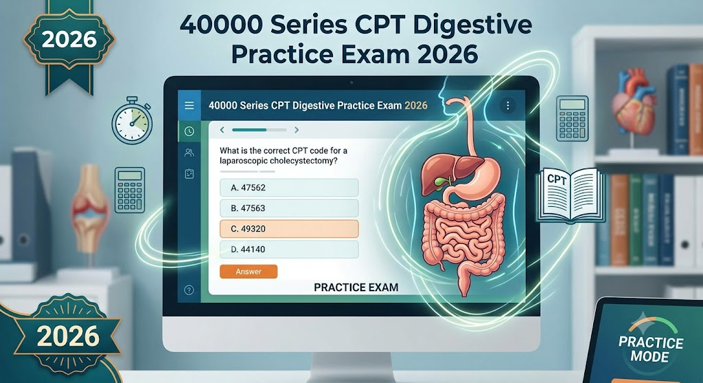 40000 Series CPT Digestive System Practice Test 2026 Banner