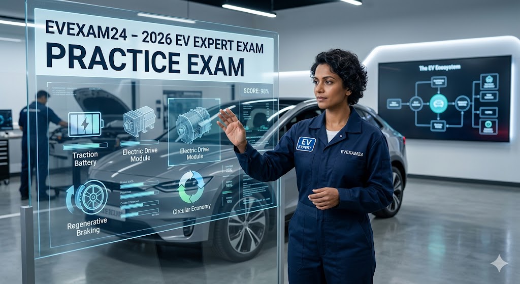 EVEXAM24 – 2026 EV Expert Exam Banner