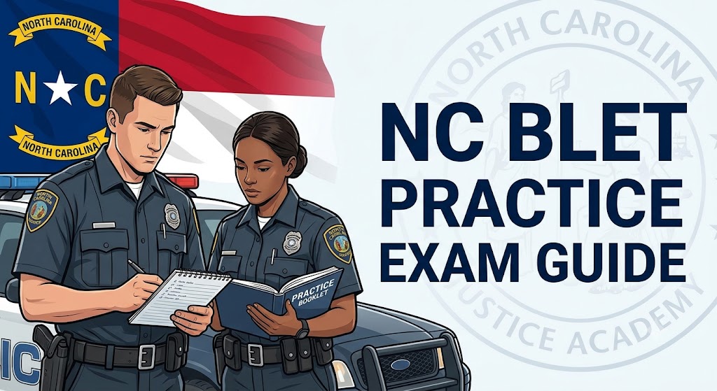 NC BLET Practice Exam Guide Banner