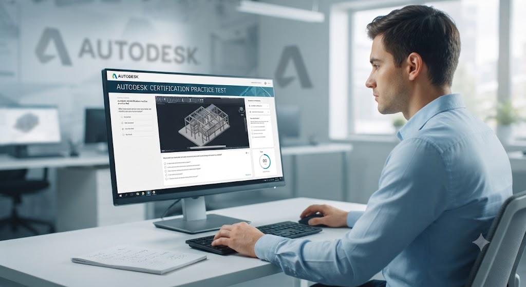 Autodesk Certification Practice Test & Exam Prep Banner