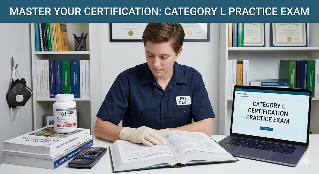 Category L Pesticide Certification Practice Test Banner