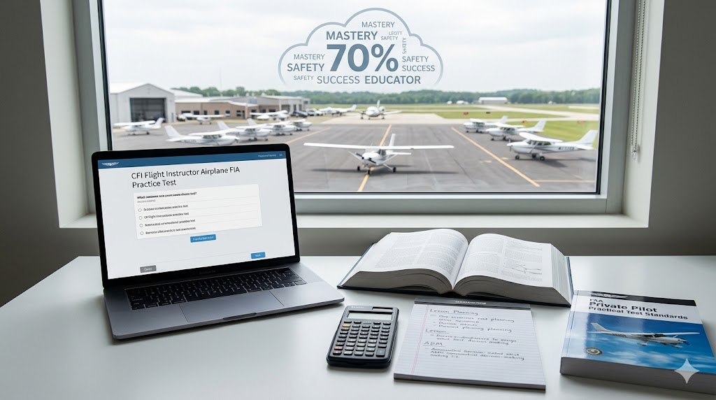 CFI Flight Instructor Airplane (FIA) Practice Test Banner
