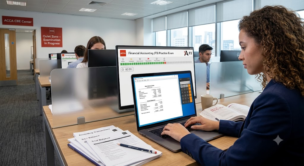 ACCA Financial Accounting (F3) Certification Practice Exam Banner