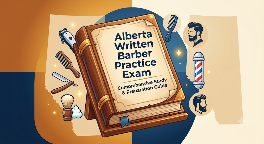 Alberta Written Barber Practice Exam Banner