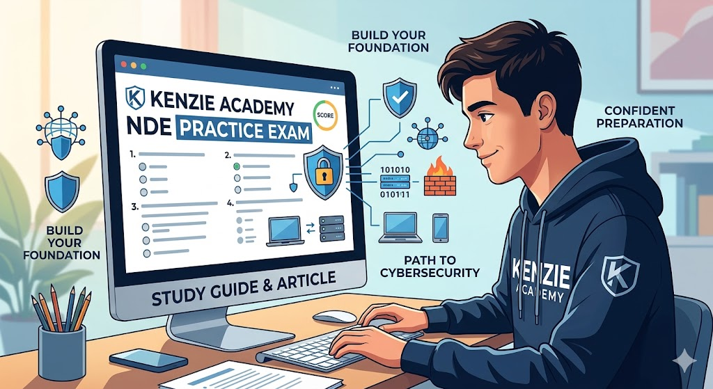 Kenzie Academy Network Defense Essentials (NDE) Practice Test Banner