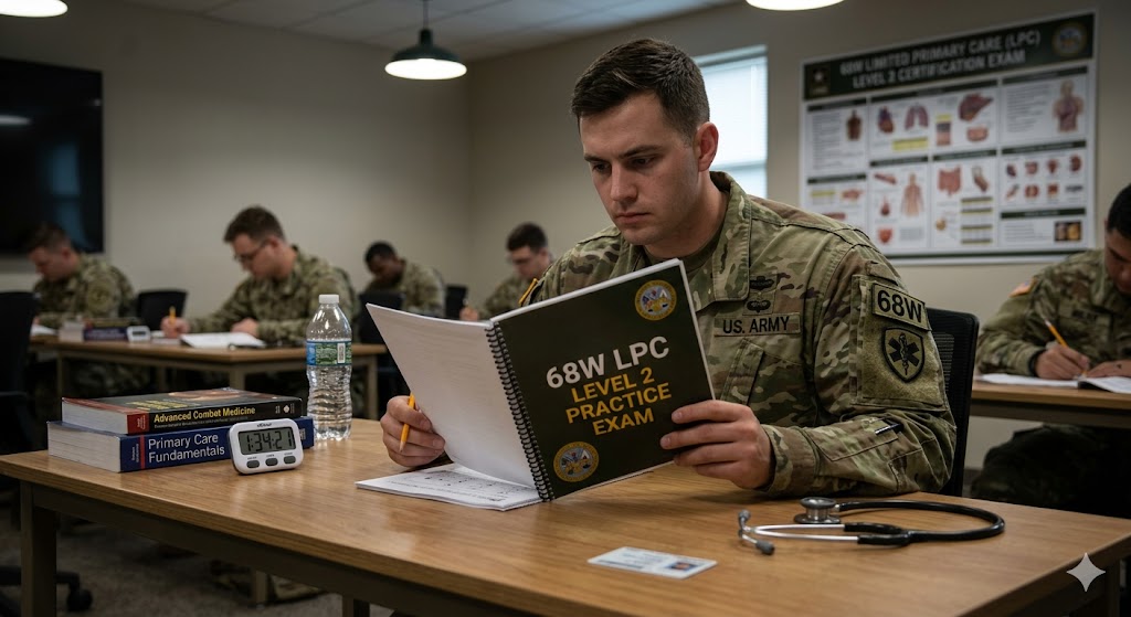 68W LPC Level 2 Practice Exam Banner