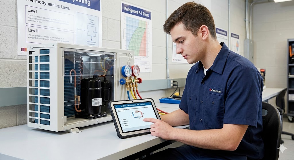 Mohawk Basic AC and Refrigeration Practice Exam Banner