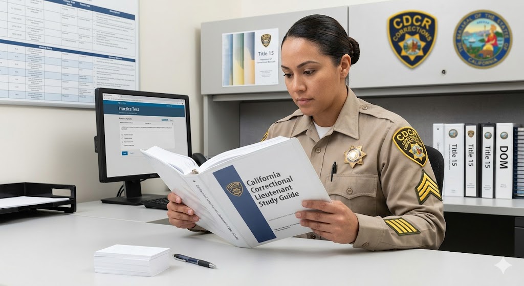 California Correctional Lieutenant Practice Exam Banner