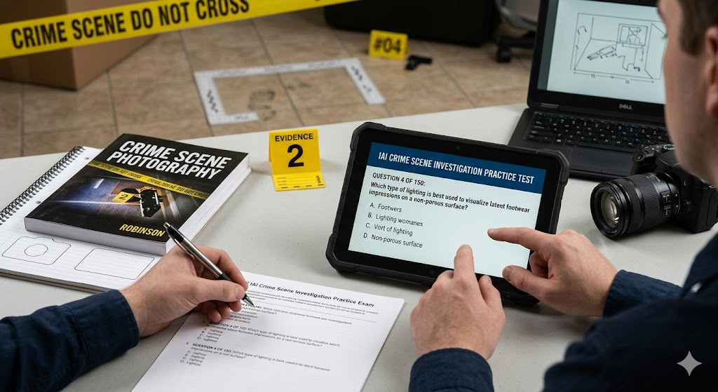 IAI Crime Scene Investigation Practice Test Banner