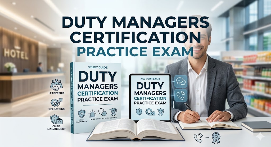Duty Managers Certification Practice Test Banner
