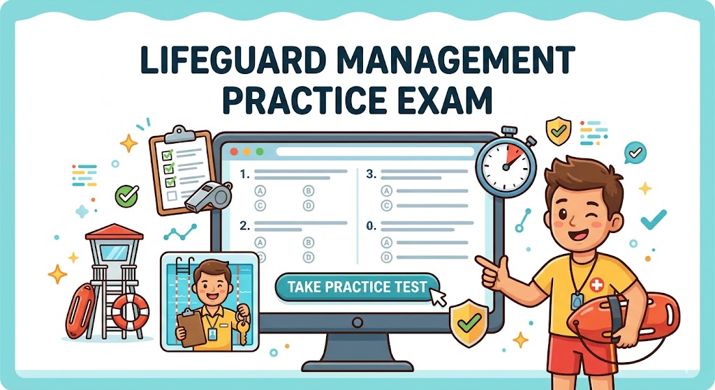 Lifeguard Management Online Course Practice Test Banner