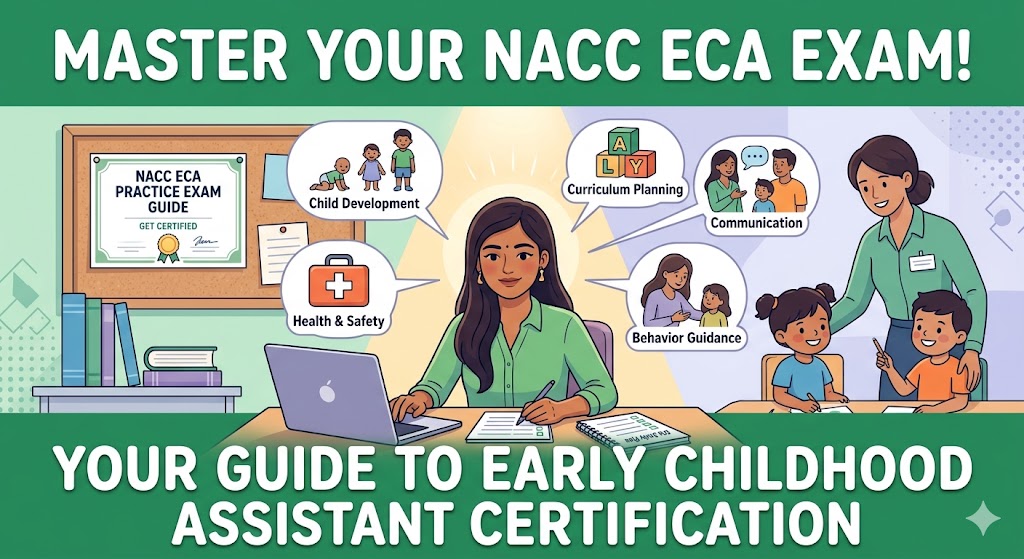 NACC Early Childhood Assistant (ECA) Program Practice Exam Banner