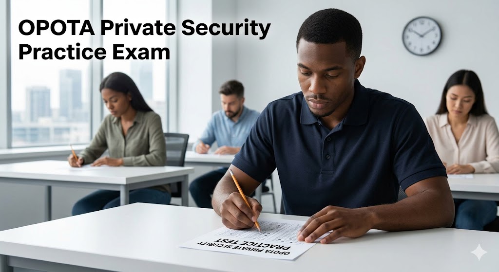 OPOTA Private Security Practice Exam Banner