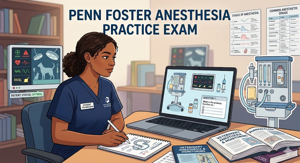 Penn Foster Anesthesia Practice Exam Banner