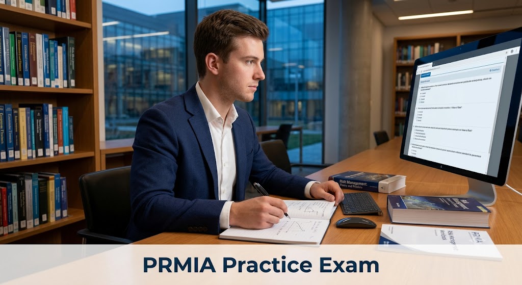Prmia Practice Test & Exam Prep Banner