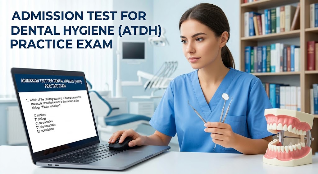 Admission Test for Dental Hygiene (ATDH) Practice Banner