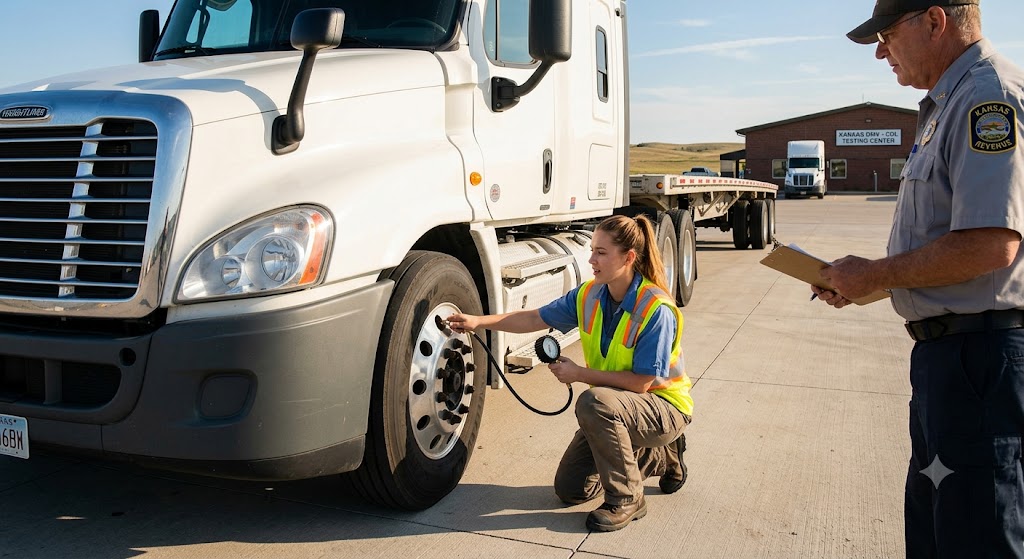 Kansas CDL Pre-Trip Practice Test Banner