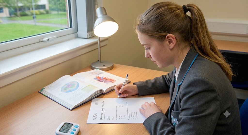 SQA National 5 Biology Practice Exam Banner