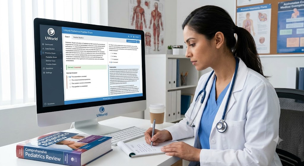 UWorld Pediatrics Practice Test Banner