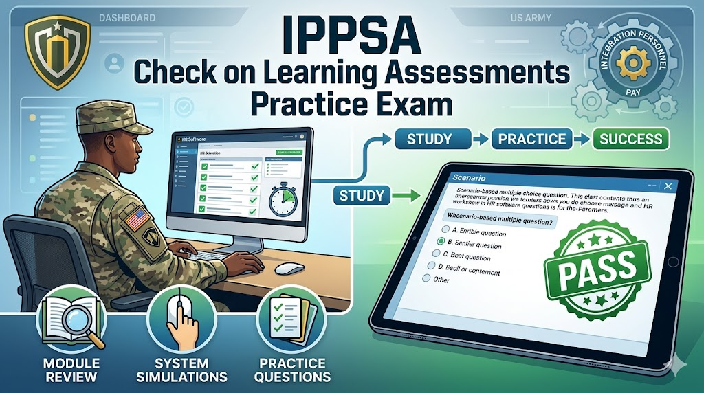 IPPSA Check on Learning Assessments Practice Test Banner