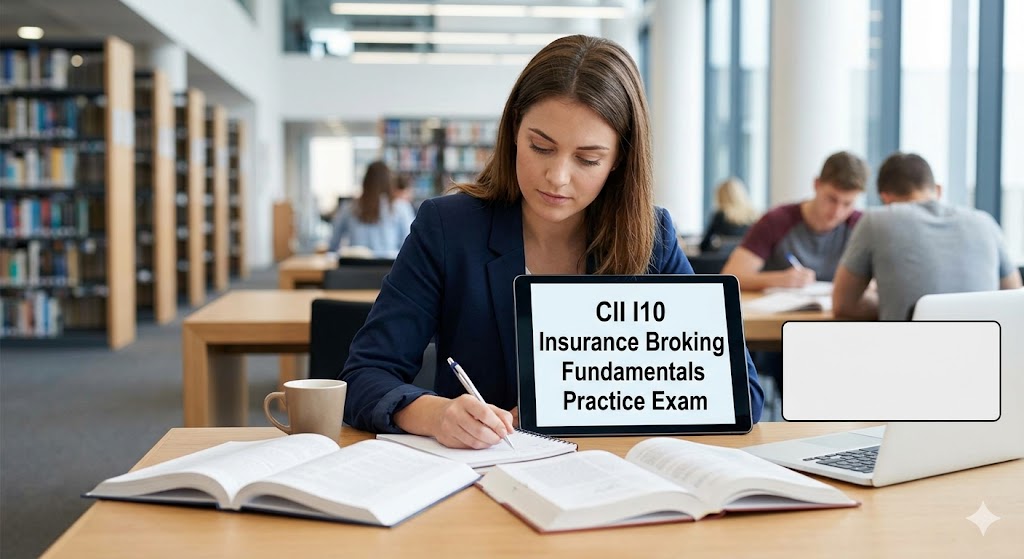 CII Certificate in Insurance - Insurance Broking Fundamentals (I10) Practice Test Banner