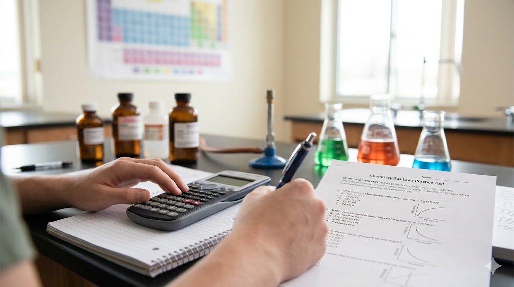 Chemistry – Gas Laws Practice Banner