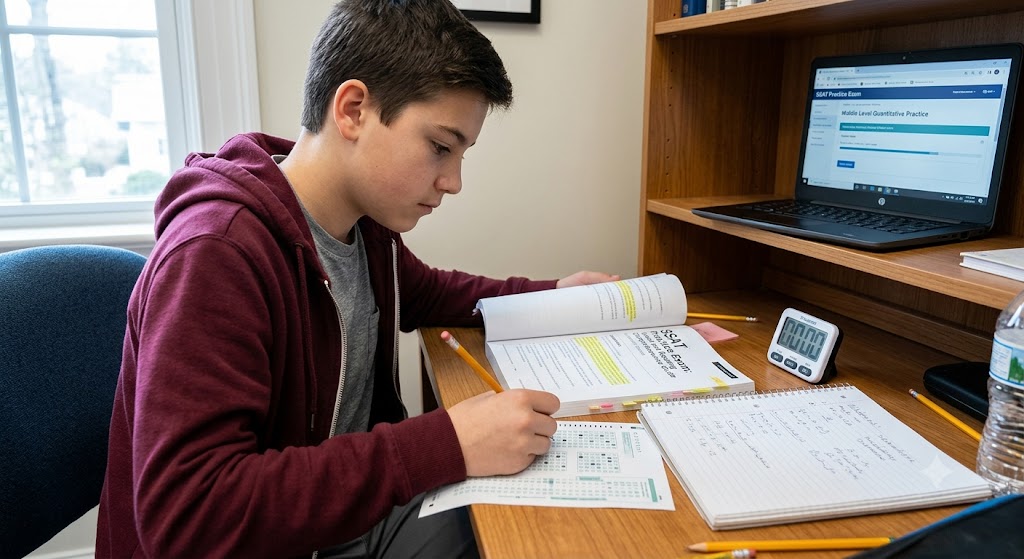 Ssat Practice Test & Exam Prep Banner