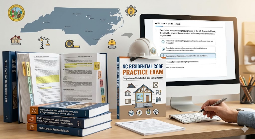 NC Residential Code Practice Exam Banner