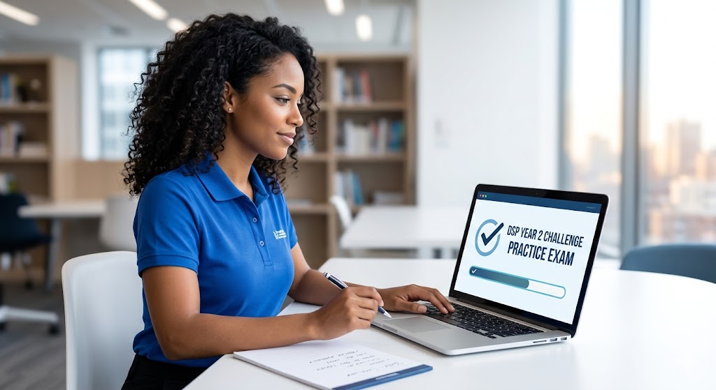 Direct Support Professional (DSP) Year 2 Challenge Practice Test Banner
