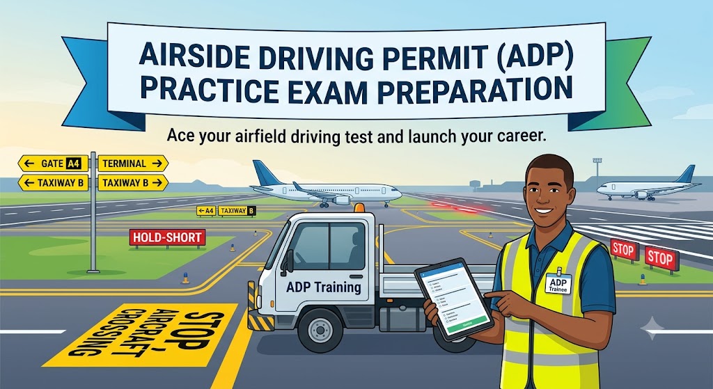 Airside Driving Permit (ADP) Practice Test Banner
