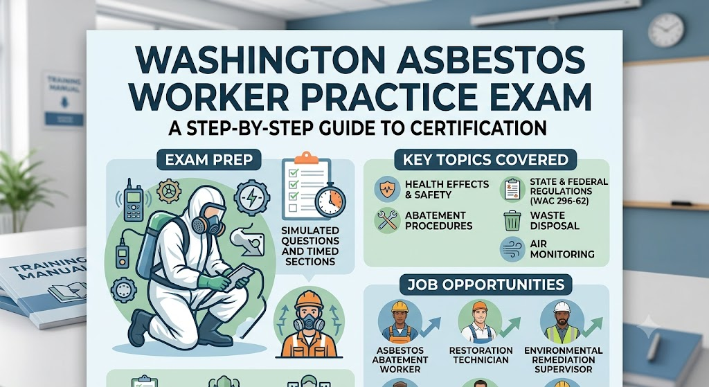 Washington Asbestos Worker Practice Exam Banner