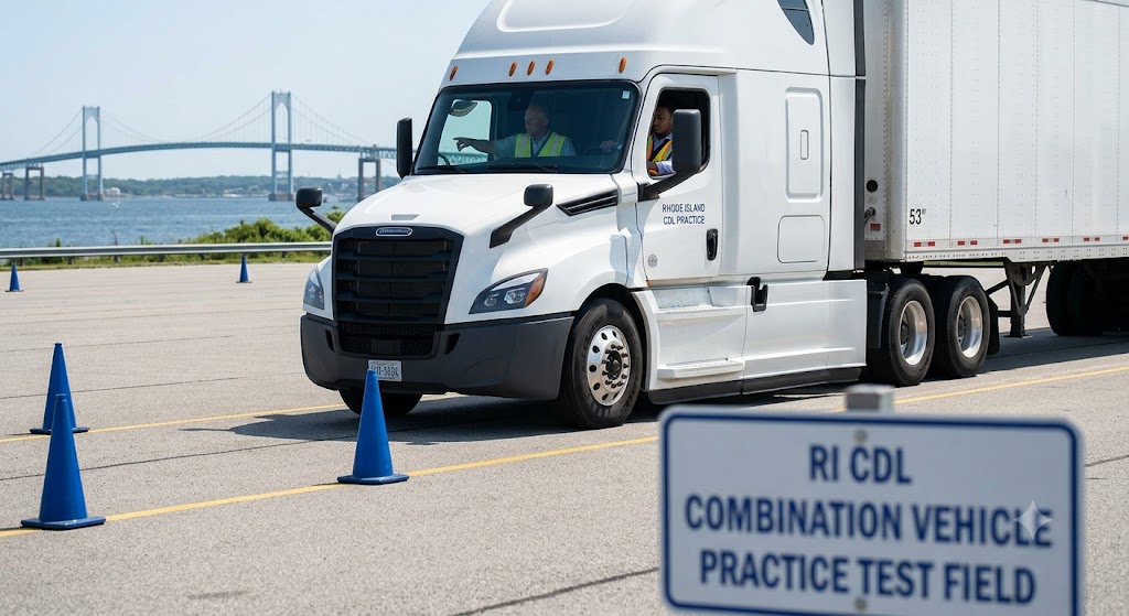 Rhode Island CDL Combination Practice Test Banner