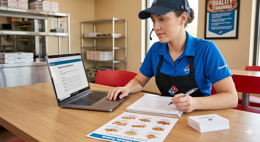 Domino's Sides Expert Practice Test Banner