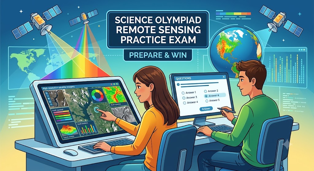 Science Olympiad Remote Sensing Practice Test Banner