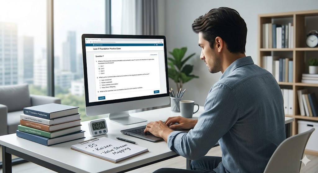 Lean IT Foundation Practice Exam Banner