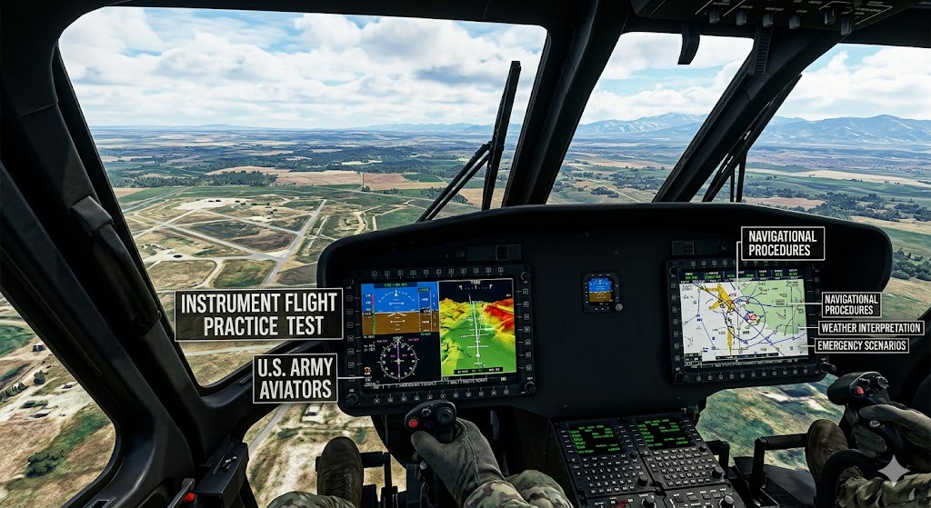 Instrument Flight for Army Aviators Practice Test Banner