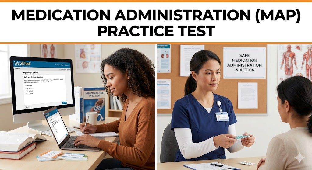 Medication Administration Program (MAP) Knowledge Practice Test Banner
