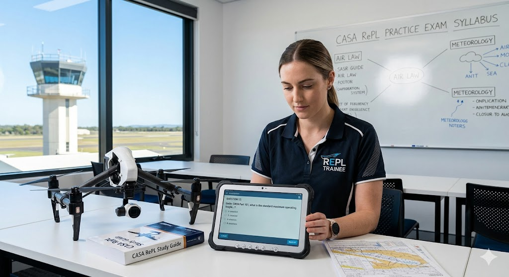 CASA Remote Pilot License (RePL) Practice Exam Banner