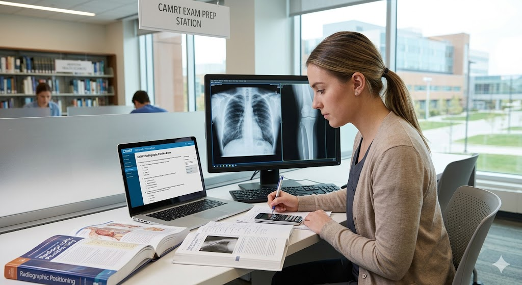 CAMRT Radiography Practice Exam Banner