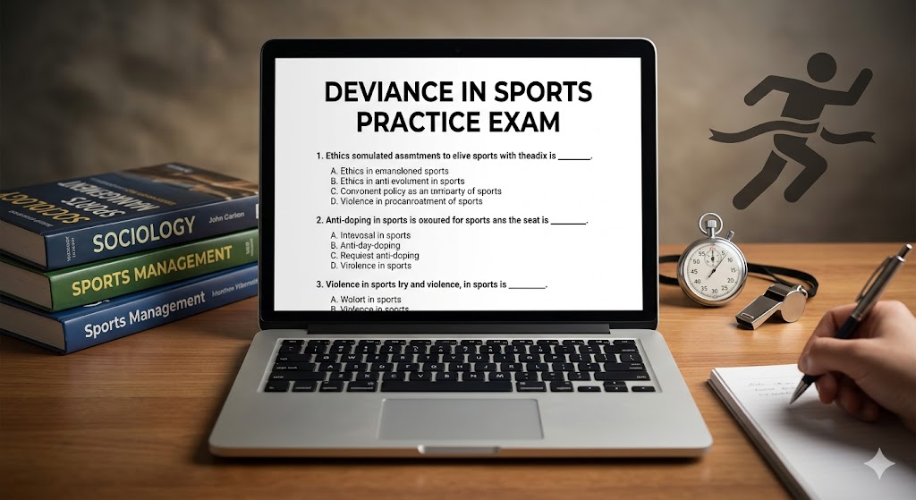Deviance in Sports Practice Test Banner