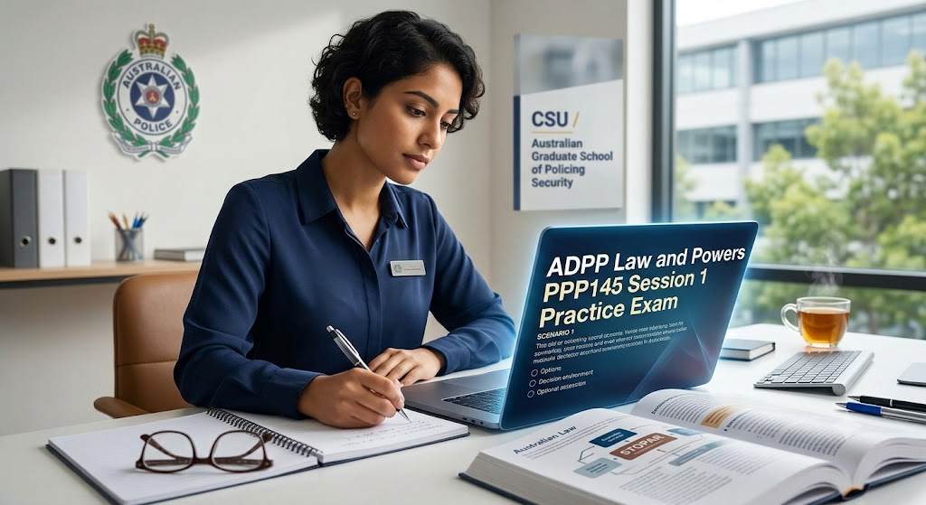 ADPP Law and Powers PPP145 Session 1 Practice Test Banner